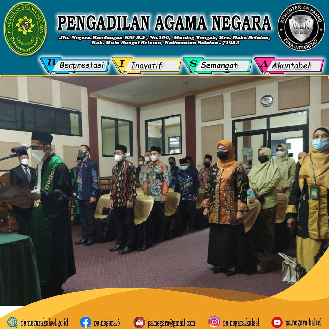 Ketua, Panitera Dan Sekretaris P. Negara Menghadiri Pelantikan Wakil ...