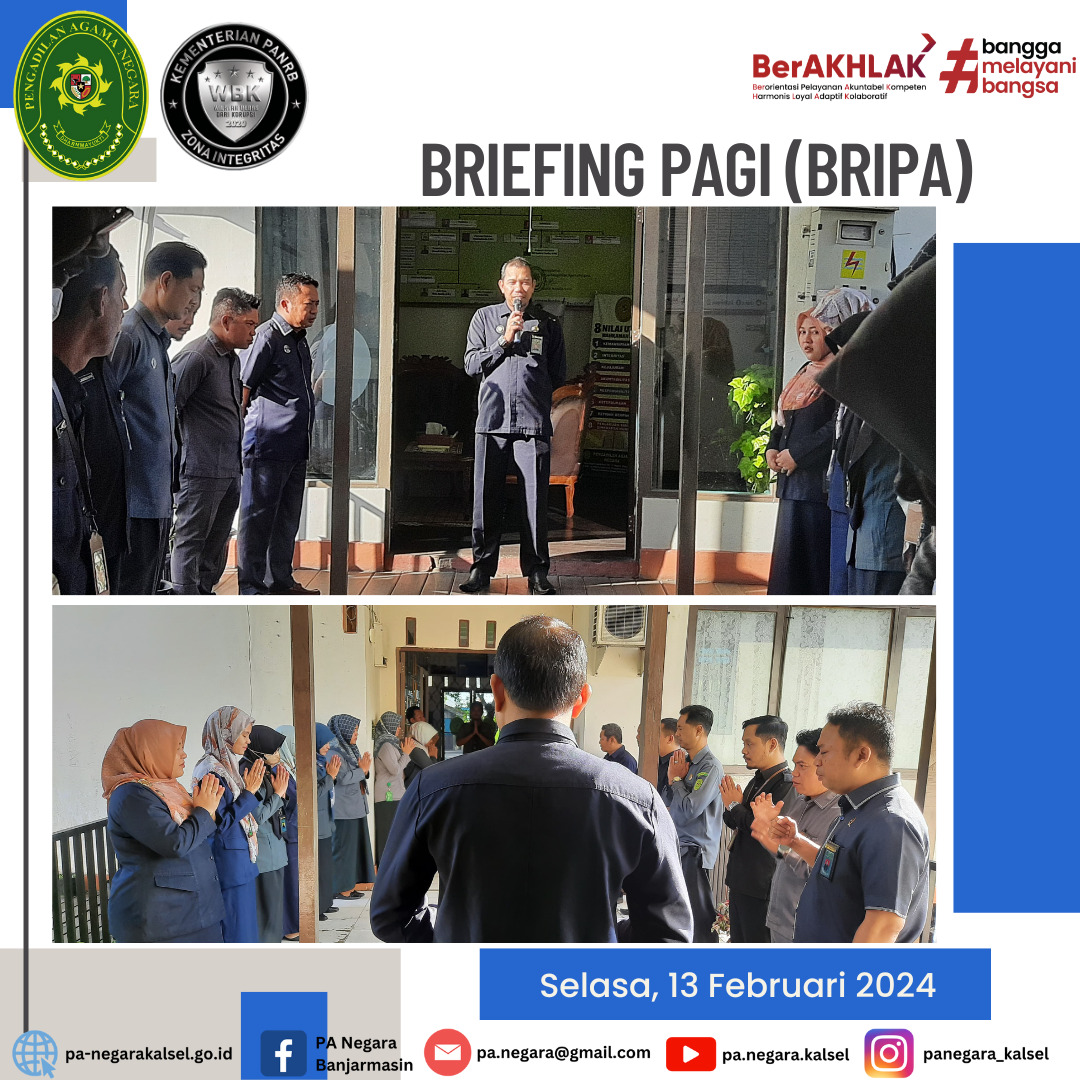 BRIPA (Briefing Pagi)